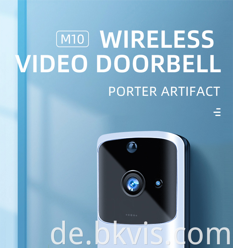 720P Smart Home Wireless Intercom Cameras Doorbell